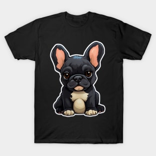 Cute French Bulldog Frenchie Dog Lover Funny T-Shirt